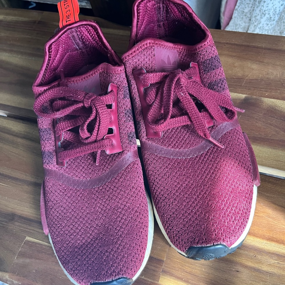 Adidas Maroon NMD